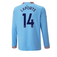 Manchester City Aymeric Laporte #14 Fotballklær Hjemmedrakt 2022-23 Langermet
